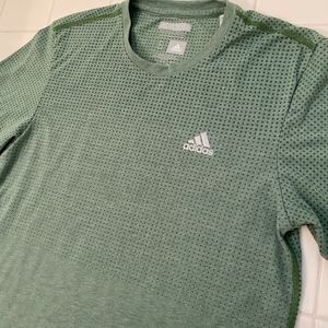 Adidas AeroKnit Green Tee
